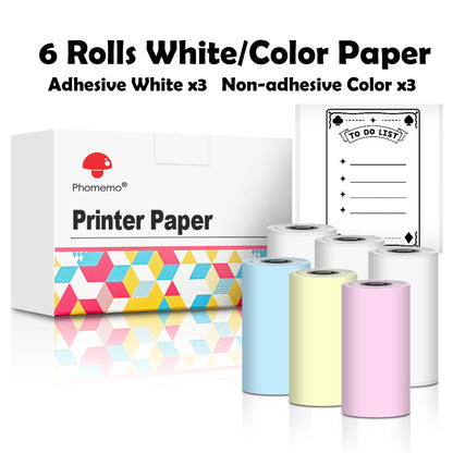 Thermal Label Printer Paper Rolls + Accessories