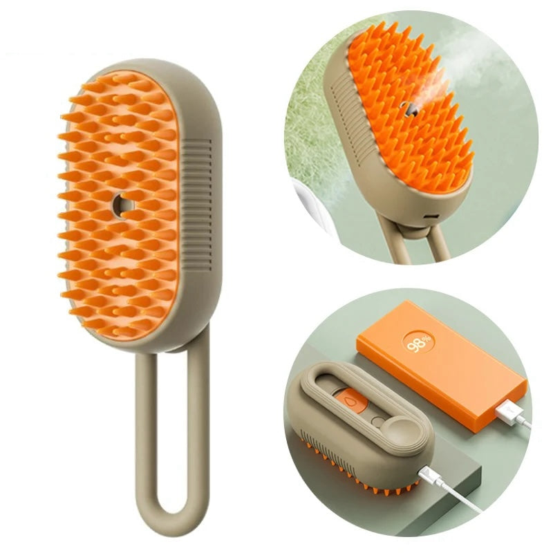 3 in 1 Cat Steam Brush