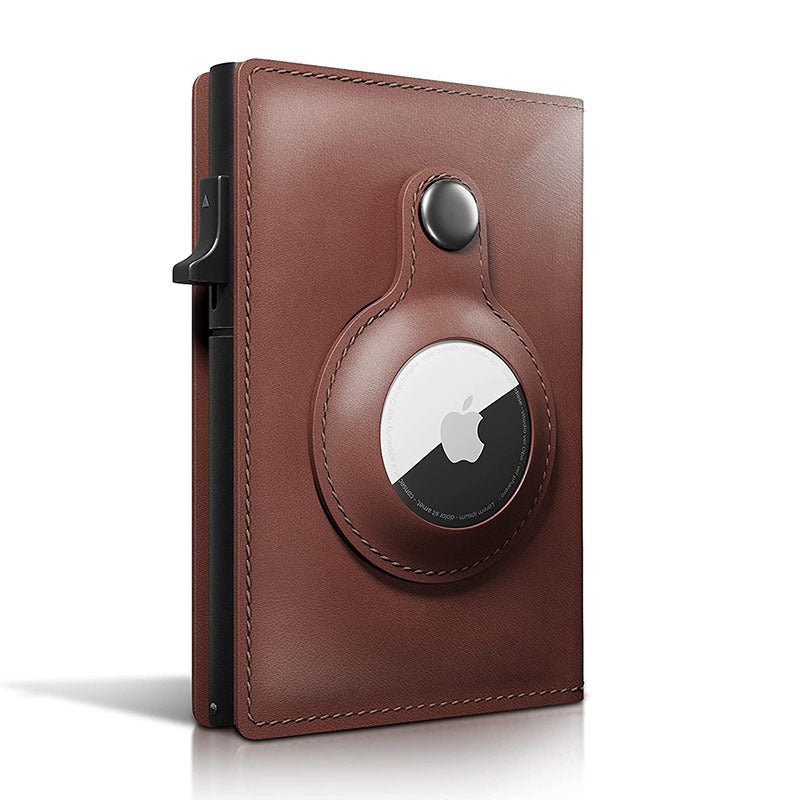 Smart Air Tag Leather Wallet