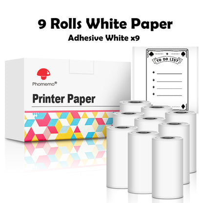 Thermal Label Printer Paper Rolls + Accessories