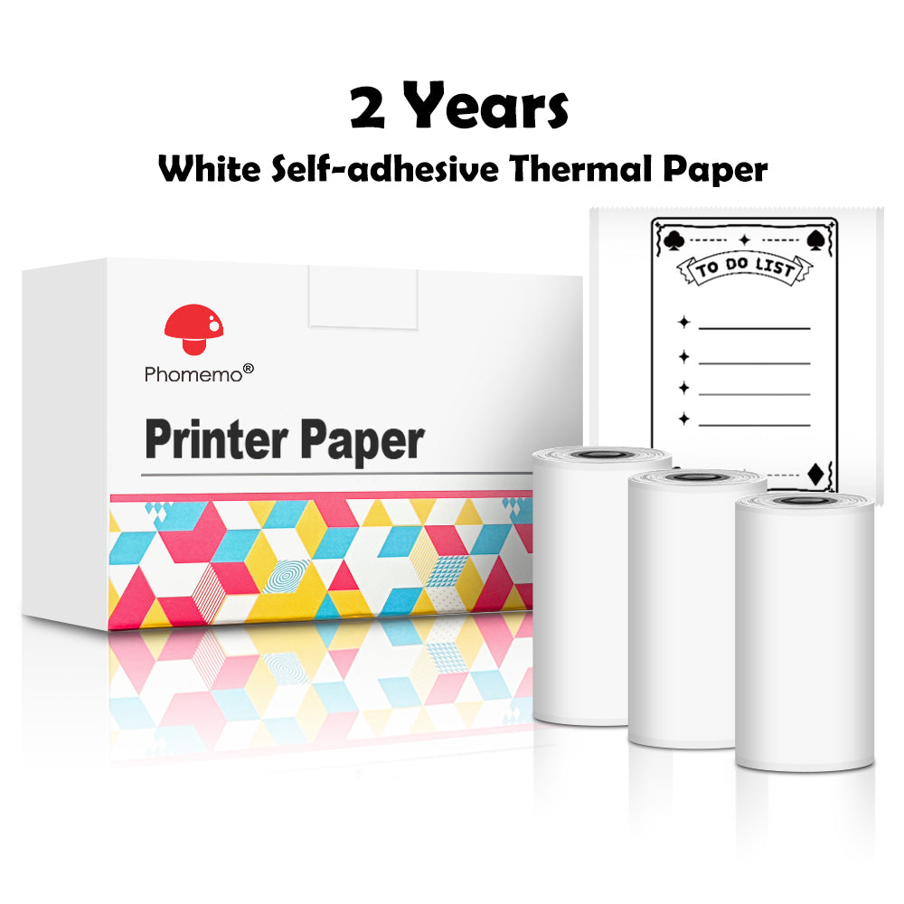 Thermal Label Printer Paper Rolls + Accessories