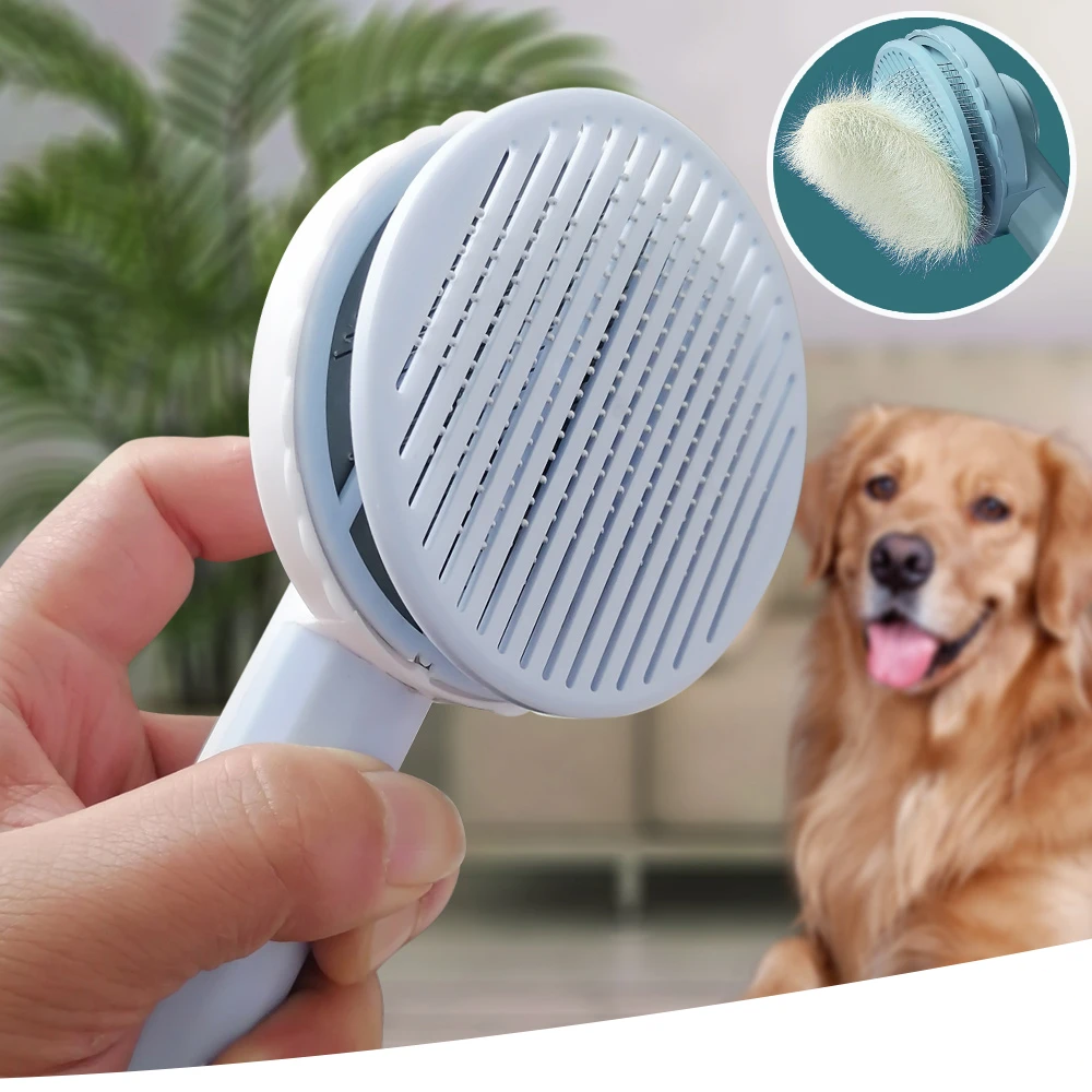 -Cleaning Pet Brush