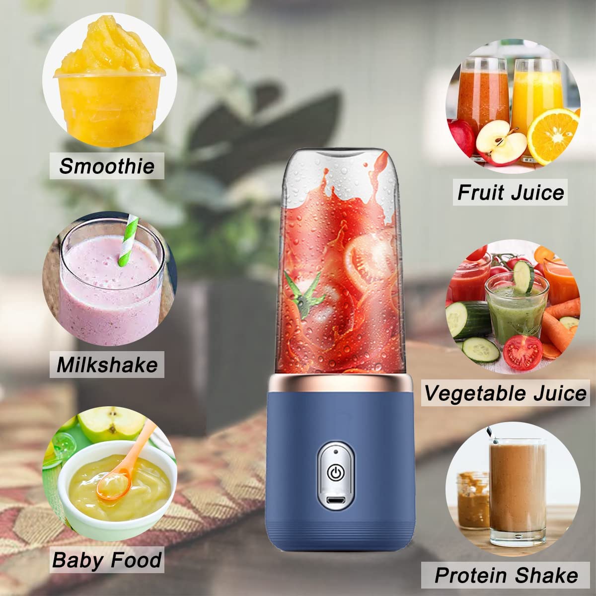 Portable Electric Juicer Cup