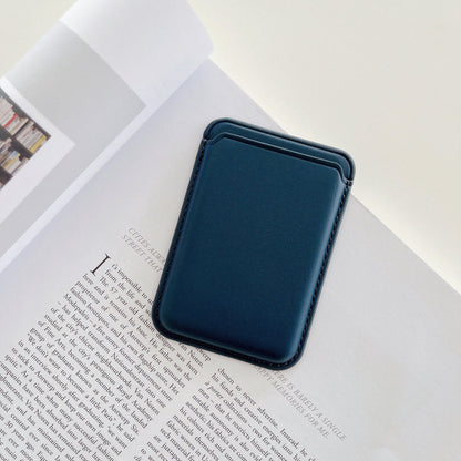 iPhone Magnetic Leather Card Holder for MagSafe