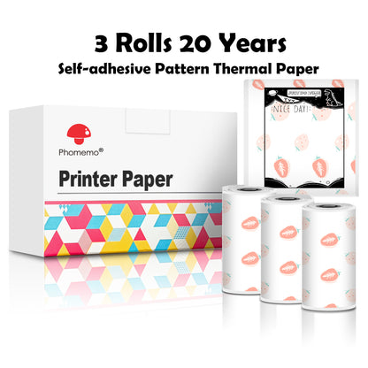 Thermal Label Printer Paper Rolls + Accessories