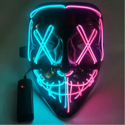 LED Halloween Mask