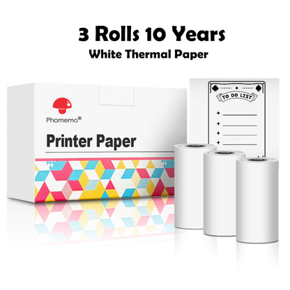 Thermal Label Printer Paper Rolls + Accessories