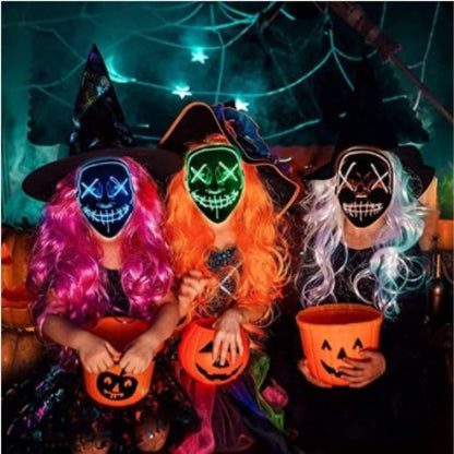 LED Halloween Mask