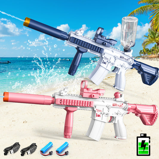 Electric Water Gun Automatic Squirt Rifle Toy Gun