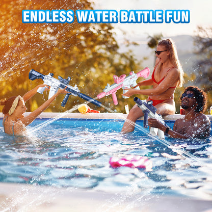 Electric Water Gun Automatic Squirt Rifle Toy Gun