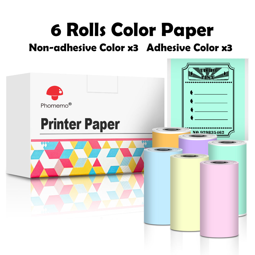 Thermal Label Printer Paper Rolls + Accessories