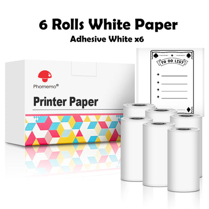 Thermal Label Printer Paper Rolls + Accessories