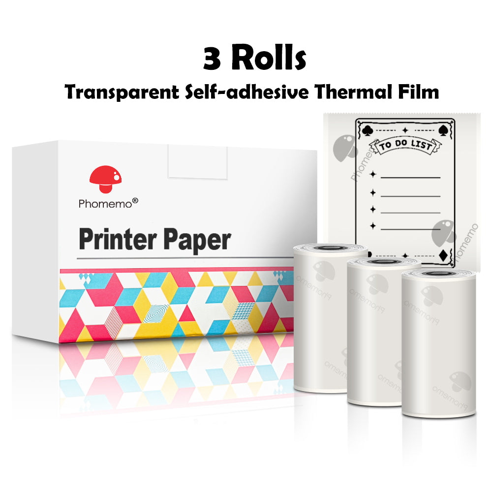 Thermal Label Printer Paper Rolls + Accessories