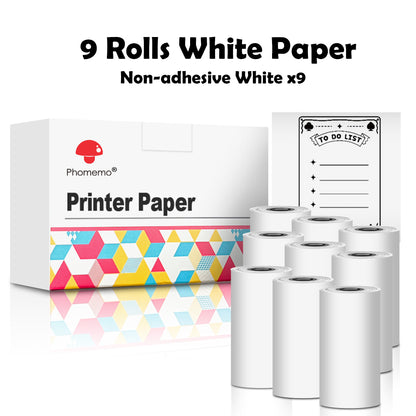 Thermal Label Printer Paper Rolls + Accessories