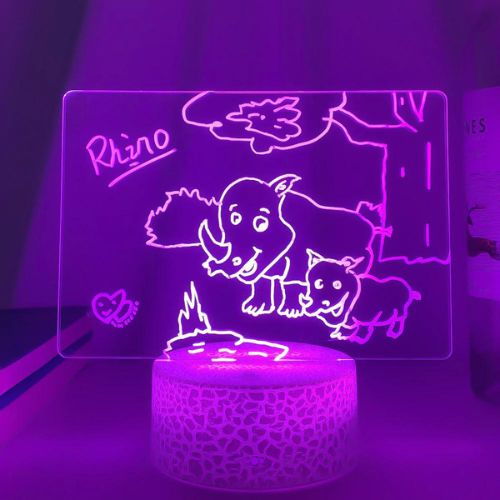 Rewritable Night Light